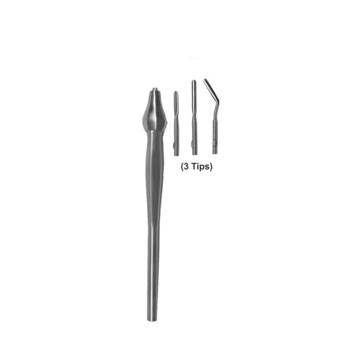 DC02-003 Periotome Set with 3 Blades and 3 Interchangeable Tips