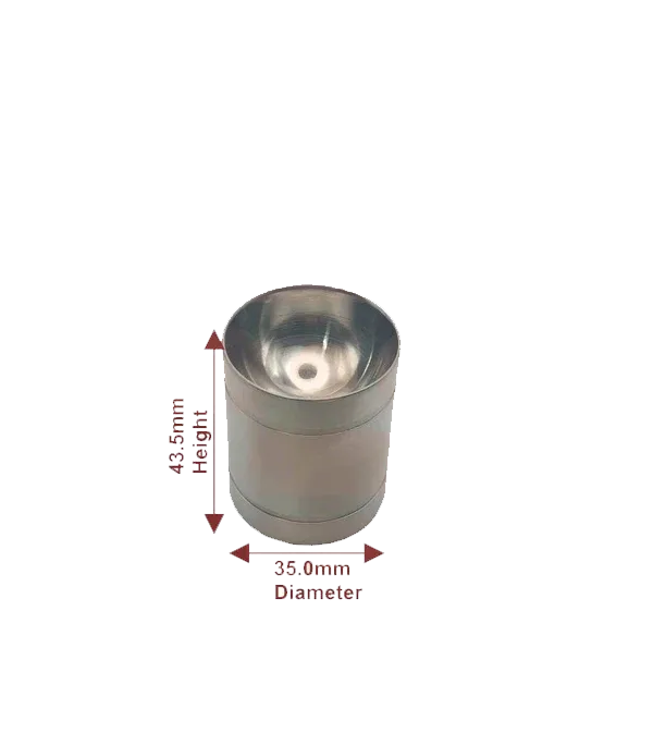 EF40-004A - Dappin Dish (Bone Well), 35mm Diameter X 43.5 mm Height
