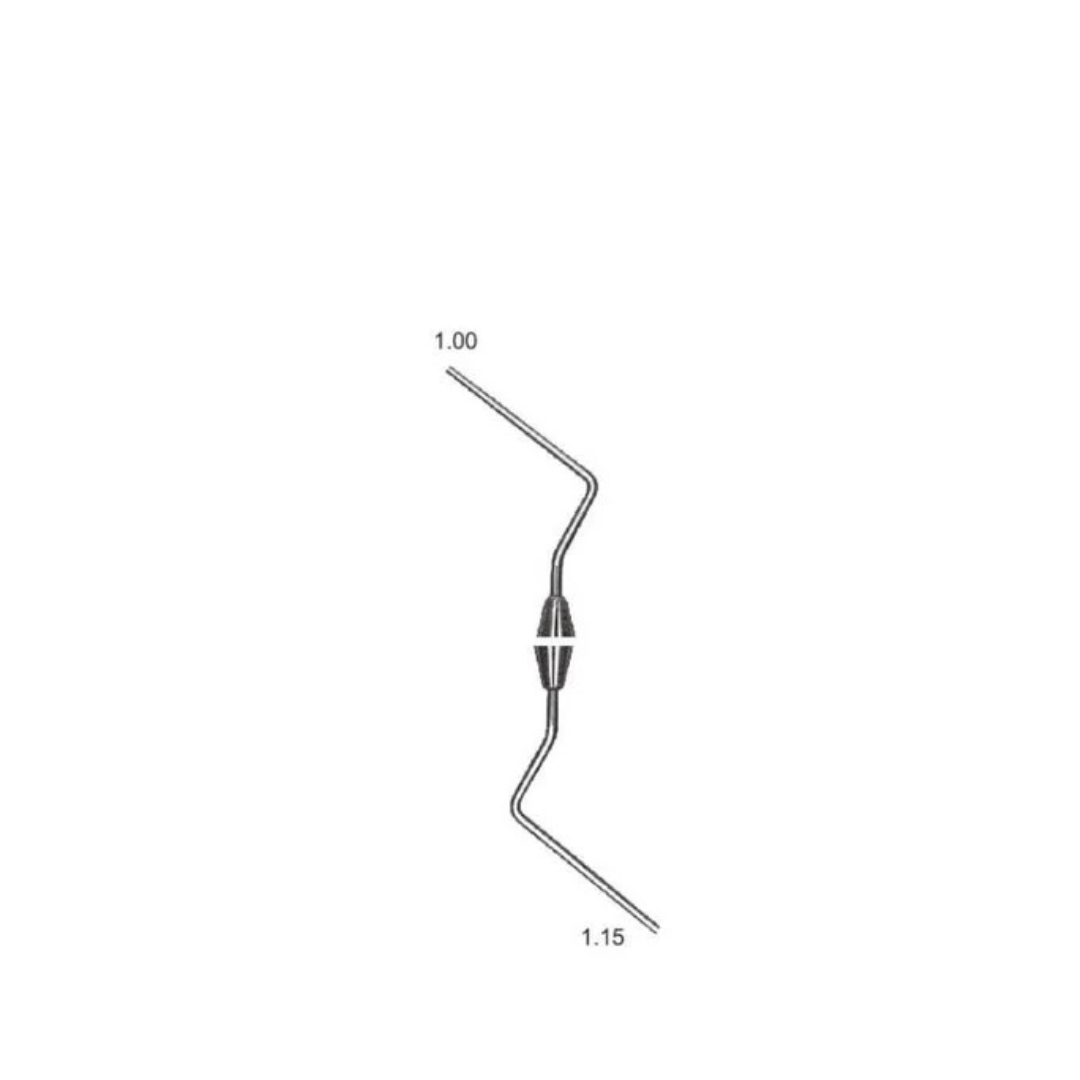 FG01-007 - Plugger (Endo), 21 mm, 9/11, 1.00/1.15 mm
