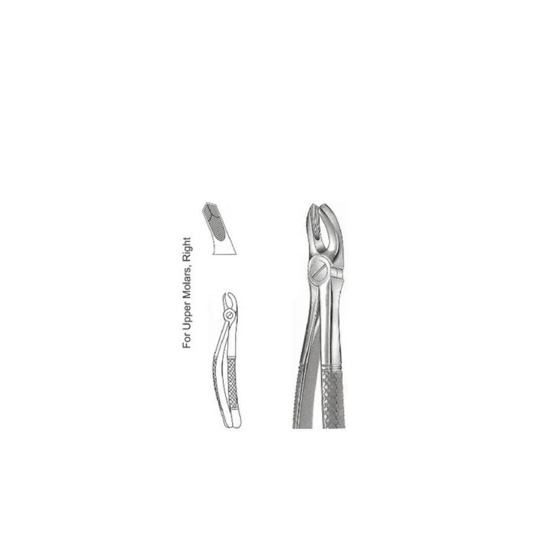 GH08-006 - Extracting Forceps (English Patterns), No. 17, Upper Molars; Right