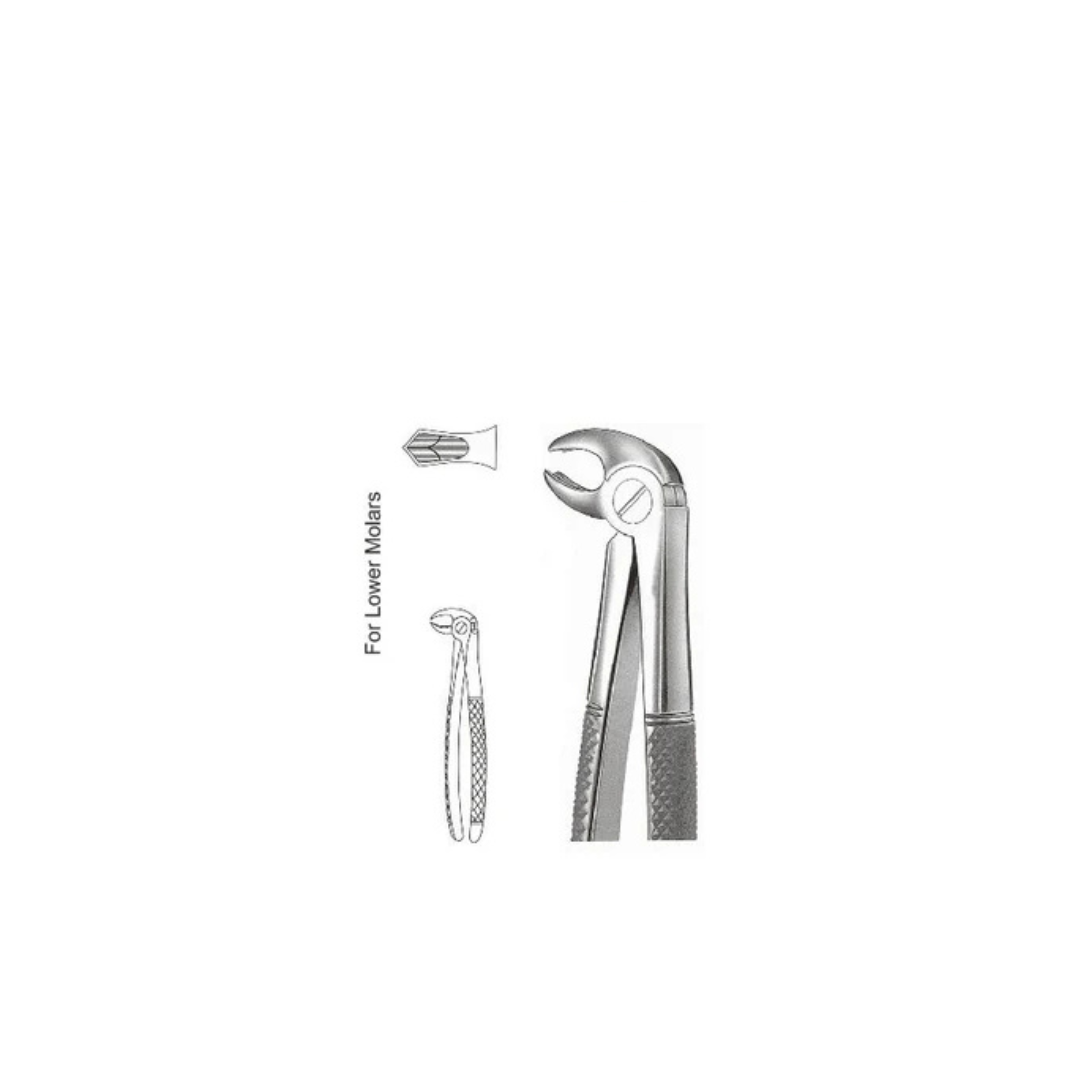 GH08-008 - Extracting Forceps (English Patterns), No. 22, Lower Molars