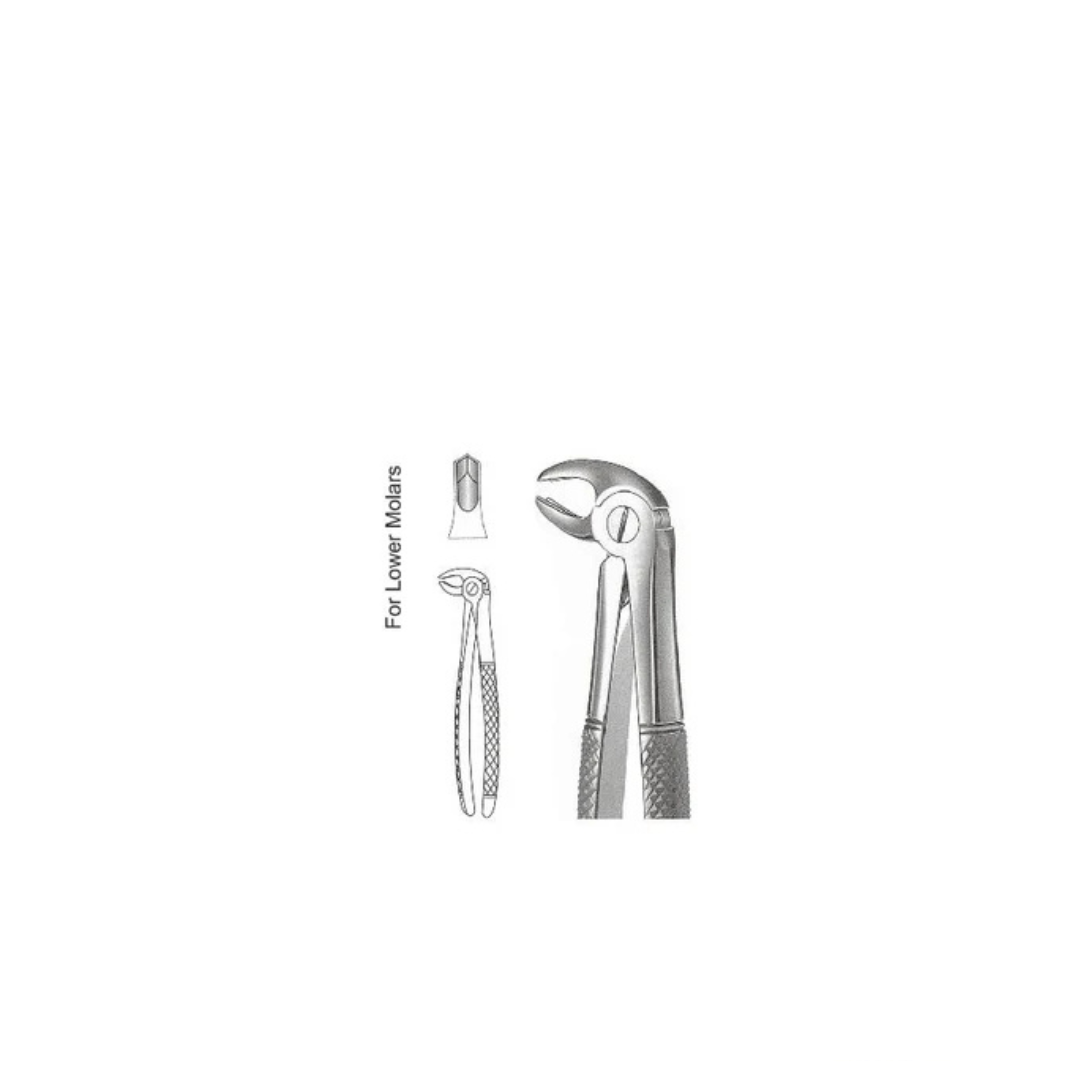 GH08-028 - Extracting Forceps (English Patterns), Mead, No. MD4, Lower Molar