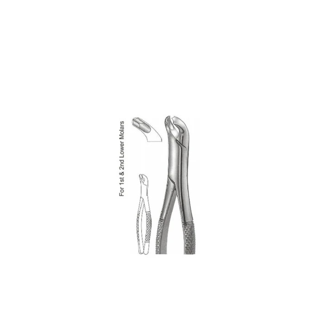 GH08-056 - Extracting Forceps (American Patterns), No. 17, Lower Molar