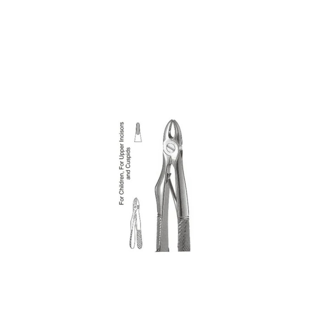 GH08-104 - Extracting Forceps (Pedodontic Pattern), Klein, No. 137, Upper incisors