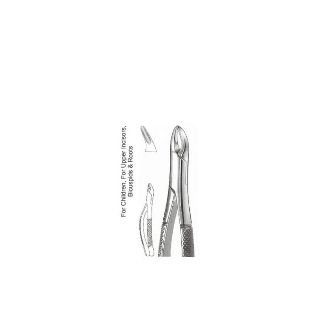 GH08-109 - Extracting Forceps (Pedodontic Pattern), Cryer, No. 150S, Upper Incisors, Canines, and Premolars