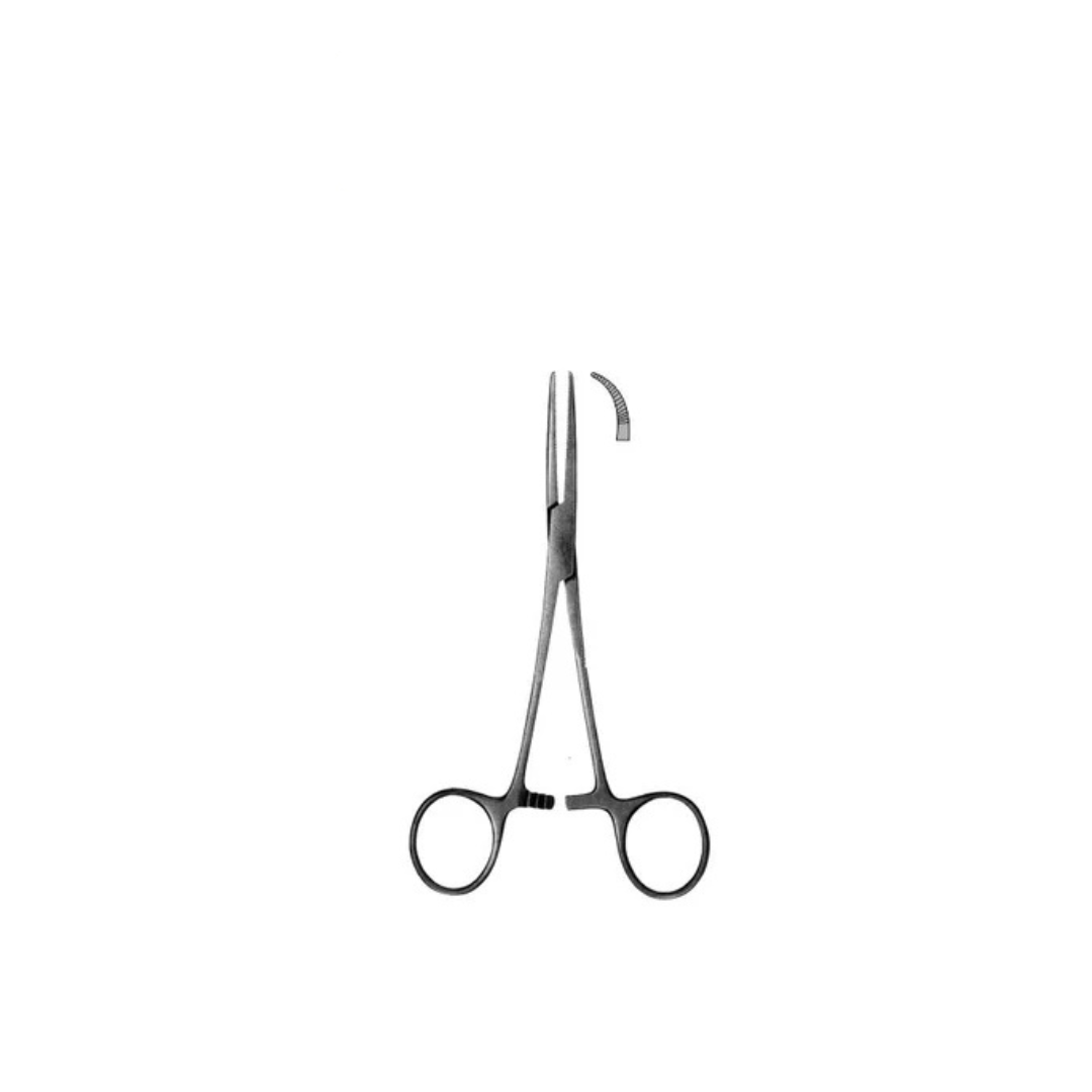 HG48-012 - Hemostatic Forceps, Kelly, 14.0 cm / 5½", Curved