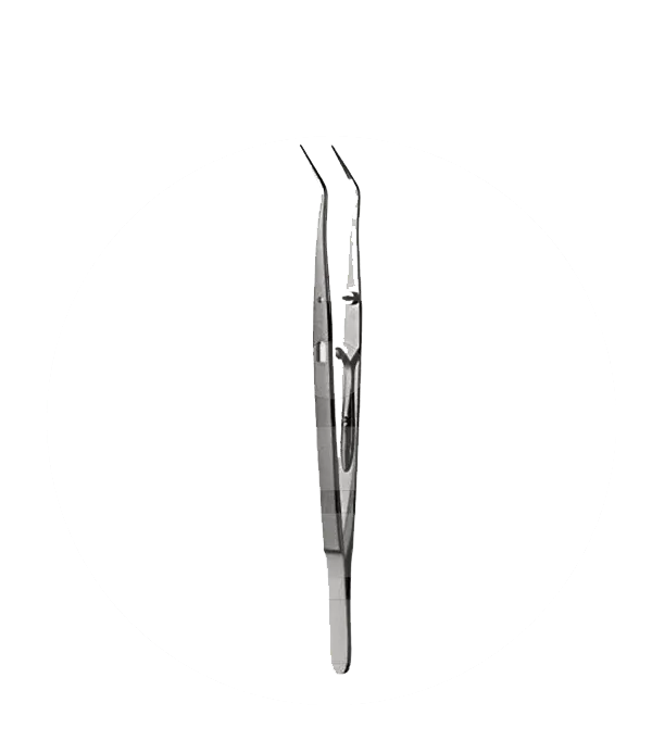 YM07-010L - Dressing Pliers, London-College, With Lock, Smooth Handle